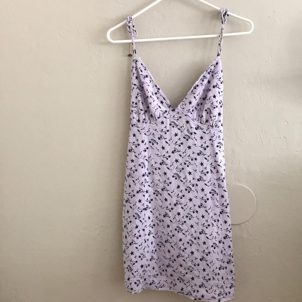 Free People Turning Heads Printed Mini Dress